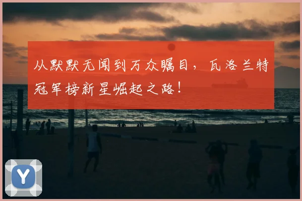 从默默无闻到万众瞩目,瓦洛兰特冠军榜新星崛起之路!